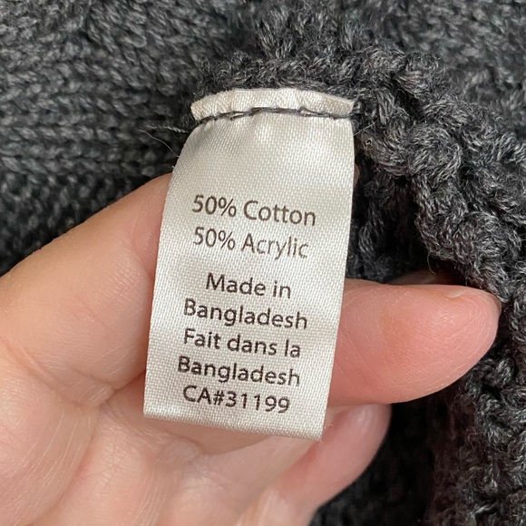 DKR & Co Women’s Size Large Crew Neck Cable Knit Sweater Cotton Blend - Picture 9 of 10